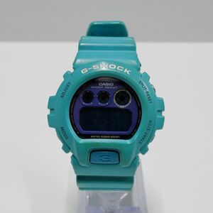 CASIO G-SHOCK Gショック DW-6900SN メンズ 腕時計 USED品 マットダイヤル 希少 激レアカラー ターコイズブルー 完動品 中古 1円〜 X5106