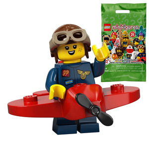 新品未開封 LEGO 71029 エアプレインガール レゴ ミニフィギュア シリーズ21 ミニフィグ エアプレーンガール 国内正規品