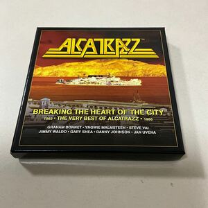 BREAKING THE HEART OF THE CITY: THE VERY BEST OF ALCATRAZZ 1983-1986 3CD Yngwie Malmsteen