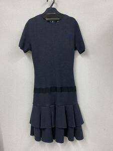 ♪ ジャンバティスタヴァリ GIAMBATTiSTA VALLi 半袖ニットワンピース 40/XS 美品