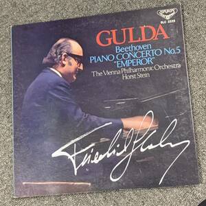 フリードリヒ・グルダ　Friedrich Gulda ホルスト・シュタイン　直筆サイン　レコード　