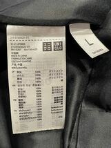 大人気モデル！ UNIQLO UNDERCOVER UU ユニクロ アンダーカバー 中綿 キルティング テーラードジャケット ブラック L レディース 新規×_画像7