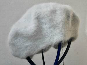 * new goods tag attaching /PEYTON PLACE/ fur rabbit *fafa beret / five fox made / size M~L