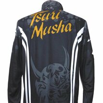 ◆釣武者◆ジップシャツ＋パンツ◆上下セット◆４XＬ◆ブラック、グレイ◆UVカット◆Tsuri Musha◆大きいサイズ_画像6