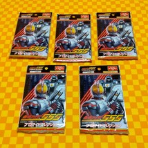 ★71-166- 仮面ライダー 555 ファイズ ブロマイド コレクション 【 ５パック 】未開封 2003 石森プロ テレビ朝日 ADK 東映 擦れ傷み_画像2