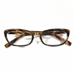 【恒眸作】本物 眼鏡 手造 T-232 ブラウン色系 度入り サングラス メガネ めがね メンズ レディース 送料520円