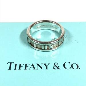 【ティファニー】本物 TIFFANY&Co. 指輪 アトラス シルバー925 サイズ14号 リング アクセサリー メンズ レディース 送料370円