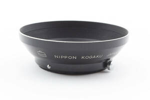 【希少美品】 ニコン NIKON NIPPON KOGAKU 3.5cm F2.5用 レンズフード 日本光学 動作確認済み #1306