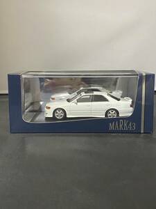 ●○Mark43 1/43 トヨタ チェイサー ツアラーV JZX100 スーパーホワイトⅡ PM4382W 難あり 現状品 CHASER TourerV ホビージャパン○●