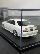 ●○Mark43 1/43 トヨタ チェイサー ツアラーV JZX100 スーパーホワイトⅡ PM4382W 難あり 現状品 CHASER TourerV ホビージャパン○●_画像4