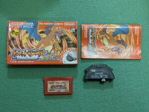 ゲームボーイ アドバンス ゲームボーイアドバンス ポケットモンスター ファイアレッド 赤 ポケモン GBA