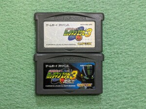 ゲームボーイ アドバンス ゲームボーイアドバンス ロックマンエグゼ3 バトルネットワーク BLACK 2本セット GBA