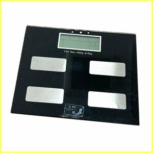  used *SIS* scales body composition meter F-F08-B black battery less operation OK Sapporo 