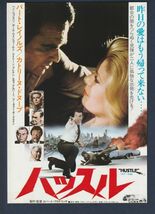 チラシ■1976年【ハッスル】[ B ランク ] 渋谷東急 館名入り/ロバート・アルドリッチ バート・レイノルズ カトリーヌ・ドヌーヴ_画像1