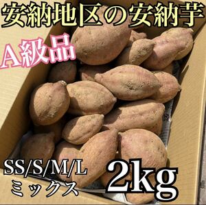 【正真正銘】　種子島安納地区の安納芋　農家直送　MIX 2kg