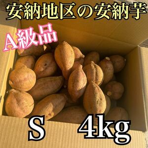 【正真正銘】　種子島安納地区の安納芋　農家直送　Sサイズ　4kg