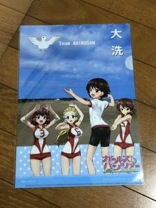 クリアファイル　ガルパン　ガールズ&パンツァー　アヒルさんチーム　磯部典子　近藤妙子　河西忍　佐々木あけび　大洗