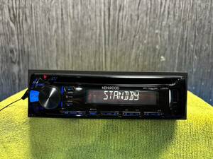 ☆KENWOOD ケンウッド CDデッキ U300 1DIN フロントUSB・AUX☆103018M