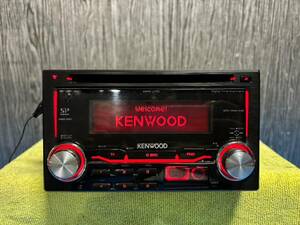 ☆KENWOOD ケンウッド CDデッキ DPX-U70 2DIN フロントUSB・AUX※ジャンク☆110603M