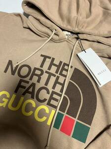 GUCCI グッチ　THE NORTH FACE ノースフェイス パーカー スウェット フーディー　FOODIE サイズ　S スウェットパーカー 