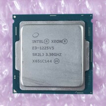 【動作保証】 Intel Xeon E3-1225 V5 3.30GHz LGA1151 ※i5-6500相当 (在庫1)_画像1