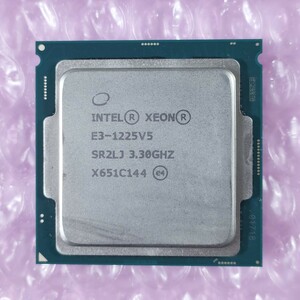 【動作保証】 Intel Xeon E3-1225 V5 3.30GHz LGA1151 ※i5-6500相当 (在庫1)
