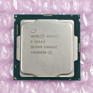 【動作確認済み】Xeon E-2144G 3.60GHz (CoffeeLake) Intel CPU ※複数入荷