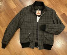 新品 イタリア製 G9 サイズM BARACUTA キルティング裏地脱着可能　バラクータ 一点のみ　レアなG9 渋いチェック柄_画像1