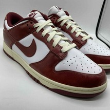 NIKE 2023 WMNS DUNK LOW PRM 28.0cm FJ4555-100 TEAM RED AND WHITE ナイキ ウィメンズ ダンクロープレミアム スニーカー_画像2