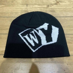 WASTED YOUTH WY LOGO BEANIE &#34;Black&#34; VERDY ウェイステッドユース ヴェルディー ビーニー ニット帽