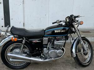 SUZUKI GT380 サンパチ (予備検査付渡し)　旧車絶版車 逆輸入車 , 実動車 動画あり, HONDA CB250N, KAWASAKI Z250FT、400SS