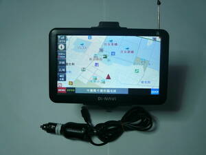 Di-NAVI DNC-757A　7インチ ポータブルナビ ワンセグ ★現状品 　Ｄ11153