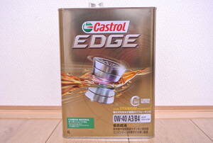 4L×1本 カストロール(Castrol) EDGE エンジンオイル 0W-40 SP 4輪ガソリン/ディーゼル両用