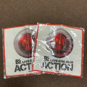 B'z LIVE-GYM 2008 ACTION 会場限定ガチャガチャ ファイバータオル2枚