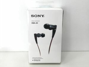 イヤホン / 未開封品 / SONY ステレオイヤーレシーバー / 4905524977707 / XBA-A1【A015】