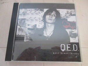 Acid Black Cherry　「Q.E.D」　DVD付　2nd