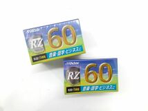 sa/ 未開封 Victor ビクター オーディオカセットテープ RZ-60E 10本セット 両面で1時間　/DY-2168_画像1