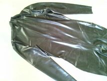 rj003ラテックス ラバー キャットスーツ latex フロントジッパー男性XS～男性XL サイズ、色選べます。受注生産_画像1