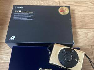 60周年記念モデル Limited リミテッドバージョン キャノン Canon IXY ゴールド ジャンク