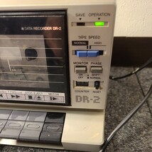 通電確認済み★AIWA DR-2 テープレコーダー★ データレコーダー _画像3