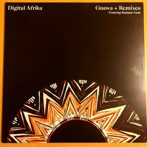 極美品 DIGITAL AFRIKA GNAWA REMIXES 12INCH RADOUAN NAIM JOSE MARQUEZ TEYMORI FRANCOIS K JOE CLAUSSELL OSUNLADE GILLES PETERSON