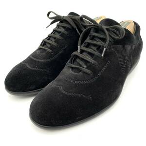 E☆良品/ 至高の一品 '極上スエードレザー' J.M.WESTON ジェイエムウエストン ローカットスニーカー 革靴 ウォーキングシューズ 6.5 紳士靴