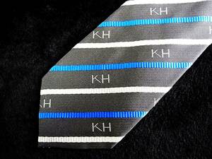 *:.*:[ new goods N]6973 Katharine Hamnett [ Logo go in / stripe pattern ] necktie 