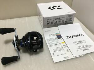 ダイワ　23　ソルティスト　TW　100XHL　PEスペシャル　1回使用美品　左ハンドル