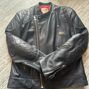 Lewis Leathers ライダースジャケット レザージャケット ルイス レザー 革 SUPER MONZA サイズ42