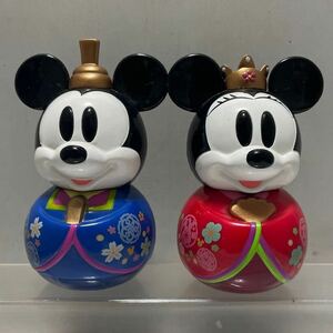 TOKYO Disney RESORT ひなまつり　2013 ミッキーマウス&ミニーマウス　フィギュア　セット　100円〜最落無しUSED 6-8