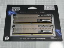 ☆ESSENCORE KLEVV BOLT XR KD48GU880-36A180C DDR4-3600/PC4-28800 8GBx2 16GBセット☆中古_画像1