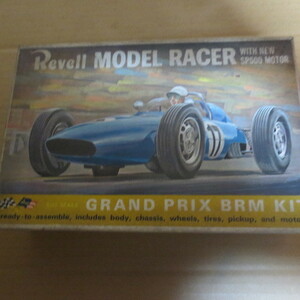 古いプラモデル　空箱　レベル Model　Racer　SP500 　GRAND PRIX BRM KIT