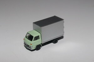 1/150 The * car collection [[ Mitsubishi Fuso Canter panel van ( light green )No.W100 ] basic set L1 rose si] inspection / Tommy Tec car kore