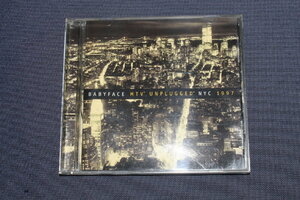 used CD ★ 輸入盤『 BABYFACE【 MTV UNPLUGGED NYC 1997 】ベイビーフェイス / MTV アンプラグドライブ 1997 』